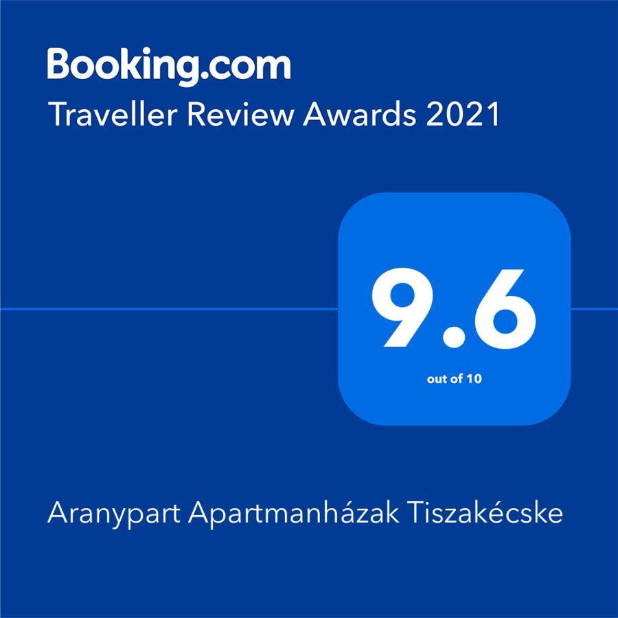 Aranypart Apartmanhazak Tiszakécske Exterior foto